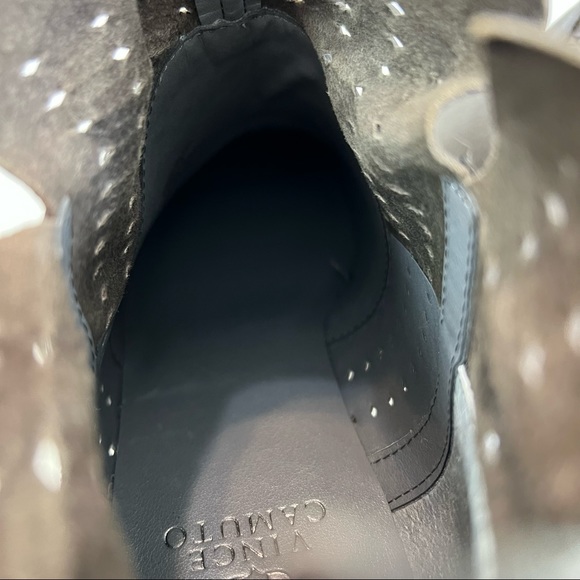 Vince Camuto Patellen Leather Ankle Booties Size Size 10M - Picture 13 of 16